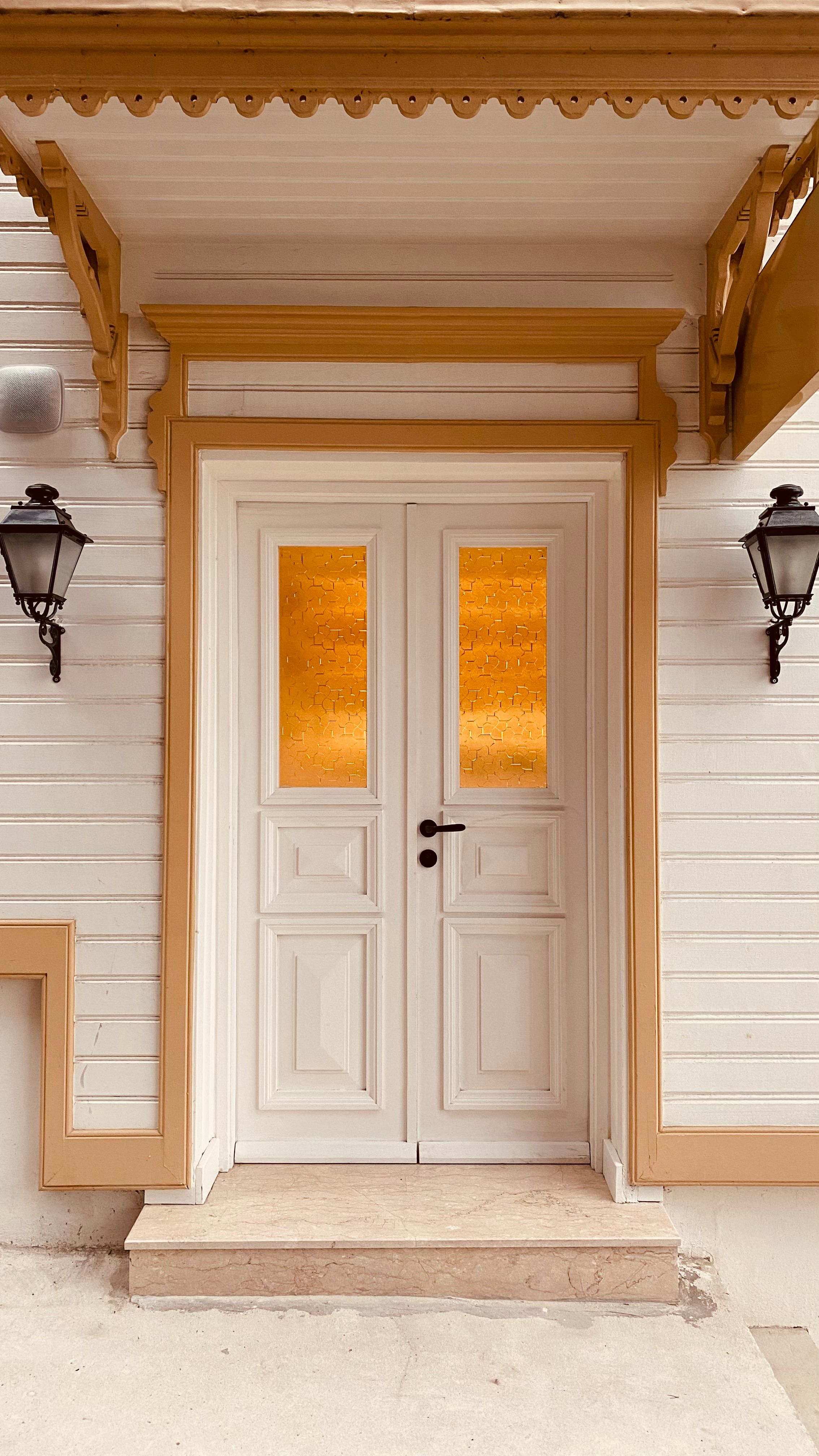 Commercial door installation